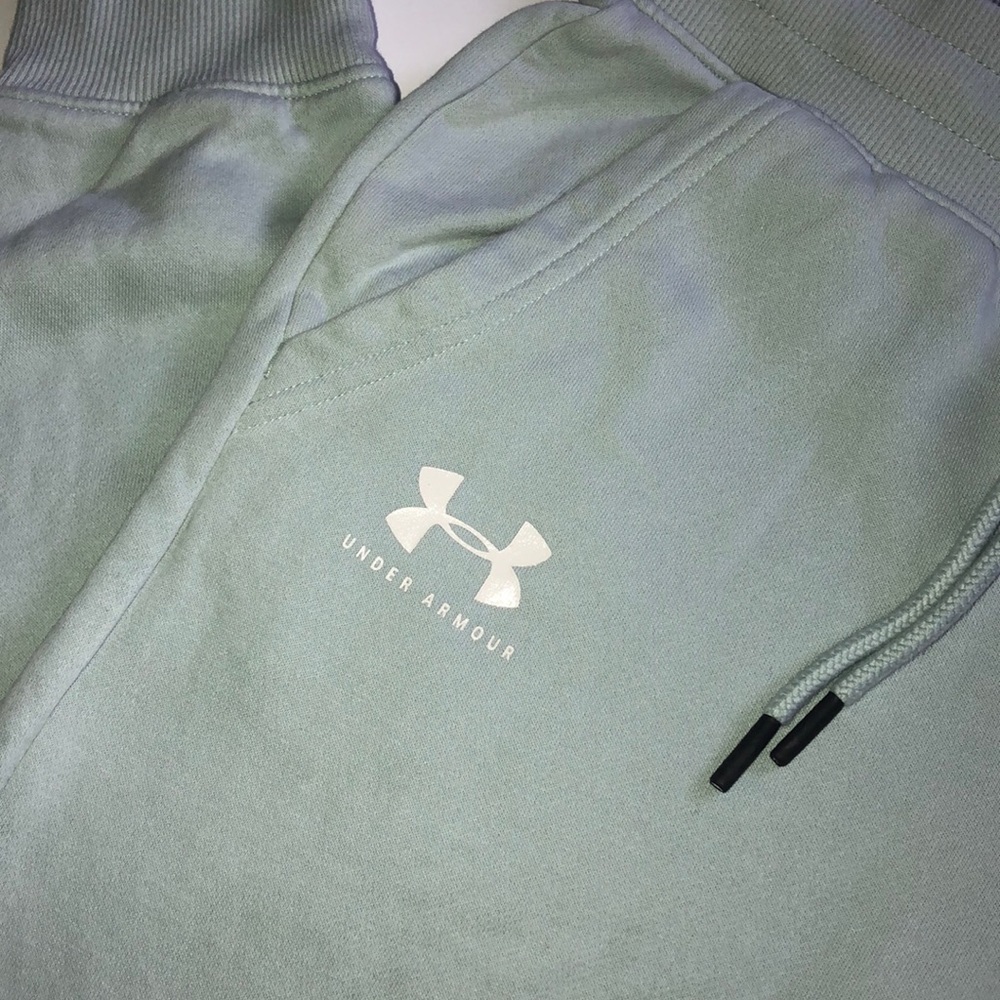 Sage green Under Armour sweat pants